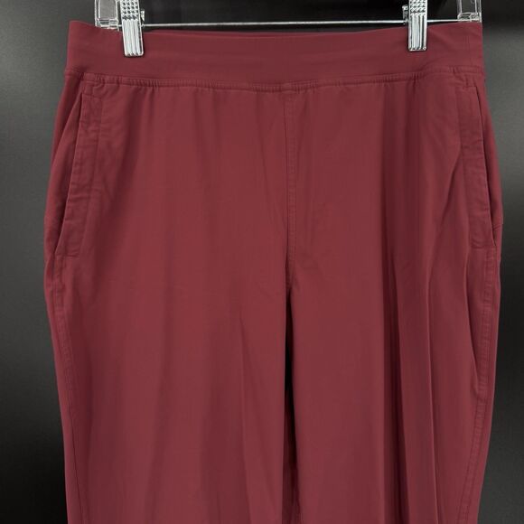 EUC Lululemon Adapted State High-Rise Jogger Womens Sz 8 Red Merlot Lightweight - Picture 2 of 7